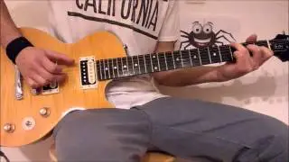 Itsy Bitsy Spider goes METAL! By Shark (Melodic Metal Fingerpicking) FULL HD