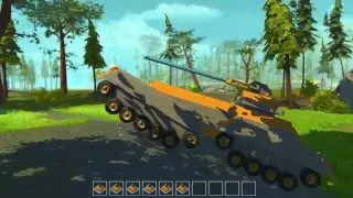 Scrap Mechanic - Scorpion Tank (Halo)