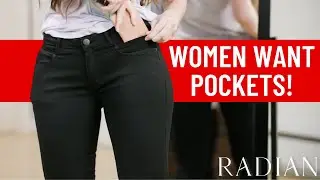 Radian Jeans - Women Want Pockets! (Women's Jeans with Deep Pockets)