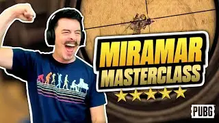 Miramar MASTERCLASS! (PUBG Chicken Dinner!)