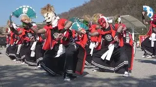 鬼剣舞大群舞　東日本大震災「祈りの舞」一番庭～刀剣舞の狂い　北上展勝地さくらまつり　2022【4Ｋ】