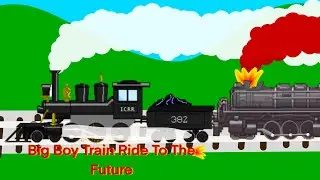 Big Boy And The Western Mail (Union Pacific Big Boy Train Ride To The Future) Part 1/3