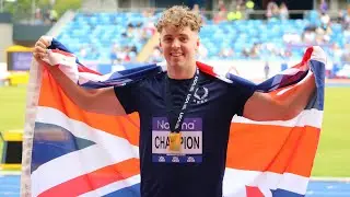 Michael Allison javelin 78.48m - winning UK Athletics Championship 2025 (02/08/2025)