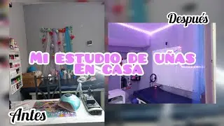 mi estudio de uñas en casa