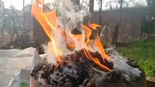 2 Hours Non-Stop Fire Burning 🥵 | Satisfying Fire Video