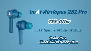boAt Airdopes 281 Pro