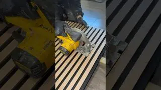 How to cut Wood Slat Wall Panels #tips #diy