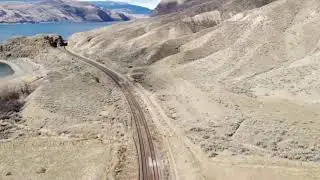 Drone Train Spotting in Kamloops