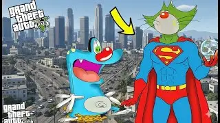 OGGY vs JACK in GTA 5 😱 | Craziest Cartoon Mod Livestream