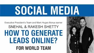 Herbalife Social Media Masterclass | Mrs. Snehal & Rakesh Shetty | World Team Training