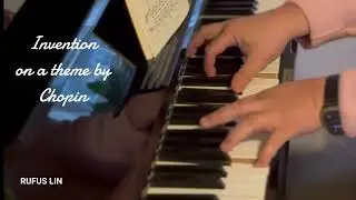 Chopin Prelude no. 20 in C minor- with improvisation by Rufus Lin 🤣🎹🎶❤️ショパン前奏曲と即興！