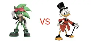 mugen scourge the hedgehog vs scrooge mcduck