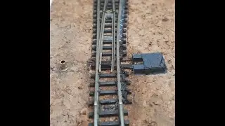 Unterflur Weichenantrieb Spur Z mit Weichenlaterne