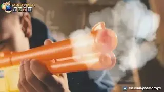 Помповое ружье GunSmoke из серии Air Warriors от Buzz Bee Toys