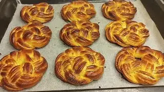 The most delicious and beautiful bun.#buns #bunshapes #булочка