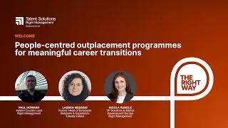 Right Management People Centric Outplacement Webinar