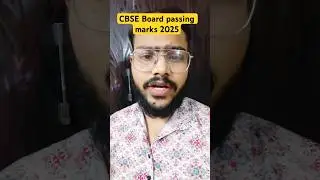 CBSE Board Passing marks 2025 #shorts #class12 #class10