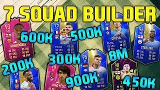 FIFA 19 SQUAD BUILDER 200K 300K 450K 500K 600K 900K 8M SQUAD BUILDER FUT CHAMPIONS FIFA 19