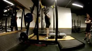 Peter Grogan 30kg squat