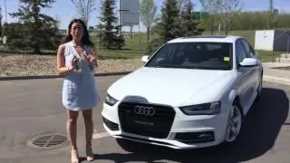 Personalized Video Walk-around on 2016 Audi A4 from Audi Edmonton North