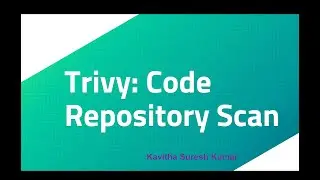 Trivy: Code Repository Scan