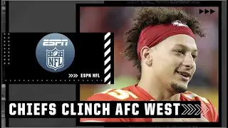 Jeff Darlington reports after Chiefs clinch AFC West title | NFL on ESPN