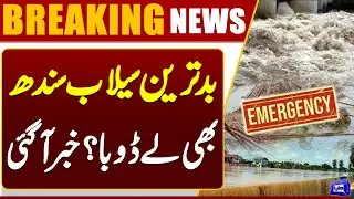 Guddu Barrage Water Rising | Flood Situation In Punjab | Flood 2025 | Dunya News