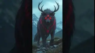 Dark fantasy creatures that are both MAJESTIC and TERRIFYING!