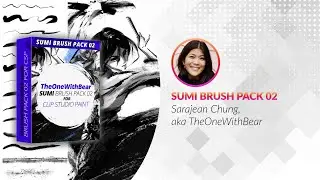 TheOneWithBear SUMI Brush Pack 02 for CLIP STUDIO PAINT