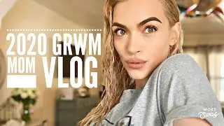 2020 GRWM/ VLOG!!!FUNNY MOM! &ldquo;SPLIT PERSONALITY&rdquo; MAKEUP TUTORIAL (DONT JUDGE ME)