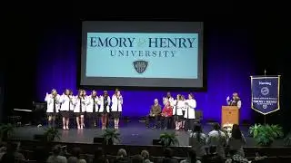 Emory & Henry University Nursing Class of 2028 White Coat Ceremony