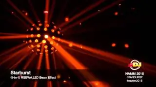 American DJ Starburst - DJ Effect Light - First look NAMM 2015