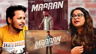Maaran Motion Poster REACTION | Dhanush | Karthick Naren | GV Prakash | Sathya Jyothi Films