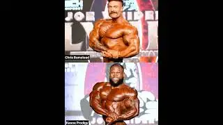 Cbum Mr Olympia 2024 VS Keone Prodigy Mr Olympia 2025 | Side Chest Comparison #shorts #cbum