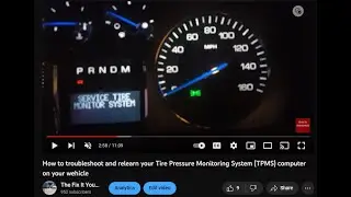 Troubleshooting and Relearning Your Vehicle's Tire Pressure Monitoring System TPMS