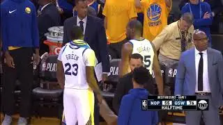 Pelican's Darius Miller's cross court shot to beat the buzzer
