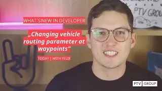 Changing vehicle routing parameter at waypoints