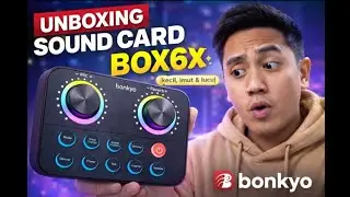 BOX6X Unboxing ][ Small, Cute & Funny Soundcard 🤣