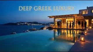 MYKONOS SUNSET LOUNGE 🥂 Deep House & Summer Vibes