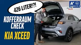 Kofferraum-Check: KIA Xceed - was passt in den Kofferraum? Fahrrad? Leiter? Koffer? Taschen?