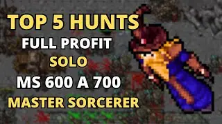 TOP 5 HUNTS PROFIT MS 600 A 700 NO TIBIA