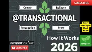 Как на самом деле работает @Transactional в Spring Boot (объяснение механизмов фиксации, отката, ...