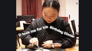 My bf's birthday treat/ he took me for cozy dinner #tibetanvlogger #tibetanyoutuber #boyfriendsb'day