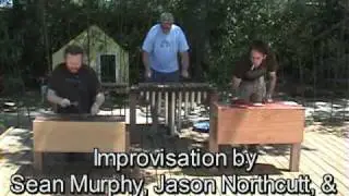 Being:Art's Outdoor Cajon, Log Drum, and Kidimbarimba