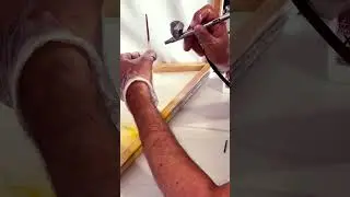 Yards&masts painting #model #amati #shipmodel #bounty