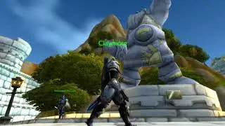 My first day on the job as a Stormwind Guard.