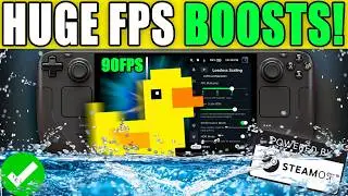 Lossless Scaling Steam Deck Frame Generation Tested in 20 GAMES!