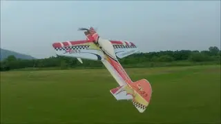 TECHONE Yak55 EPP Хороший 3D-акробат с 3-осевым гироскопом Bigaole 3G-A.#3