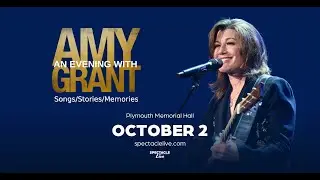 An Evening with Amy Grant - Plymouth Memorial Hall - October 2, 2025, 8:00 PM