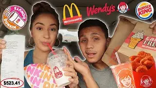 LETTING THE PERSON IN FRONT OF US DECIDE WHAT WE EAT FOR 24 HOURS! | PART 2! |